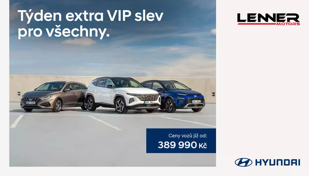 Týden slev - Hyundai prodej vozů - Lenner Motors