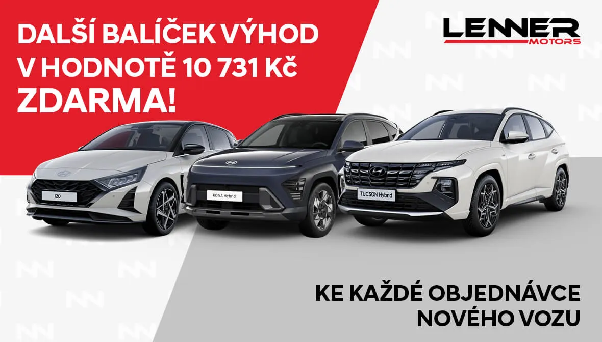 Balíček výhod ke každému novému vozu - Lenner Motors