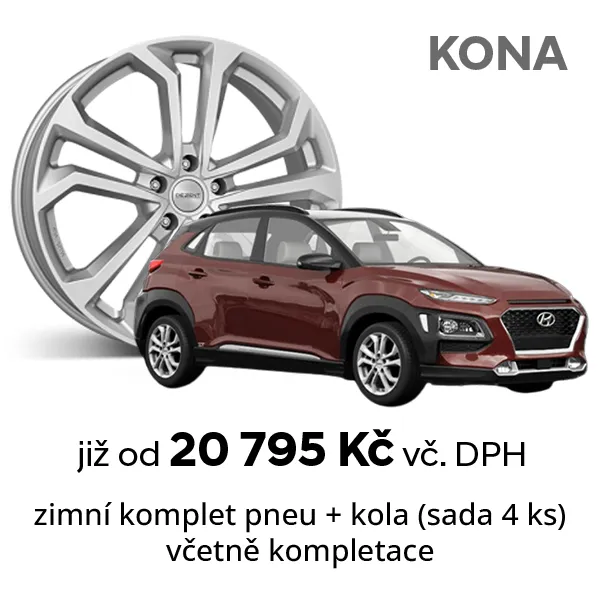 Zimní nabídka kol Hyundai KONA - Lenner Motors