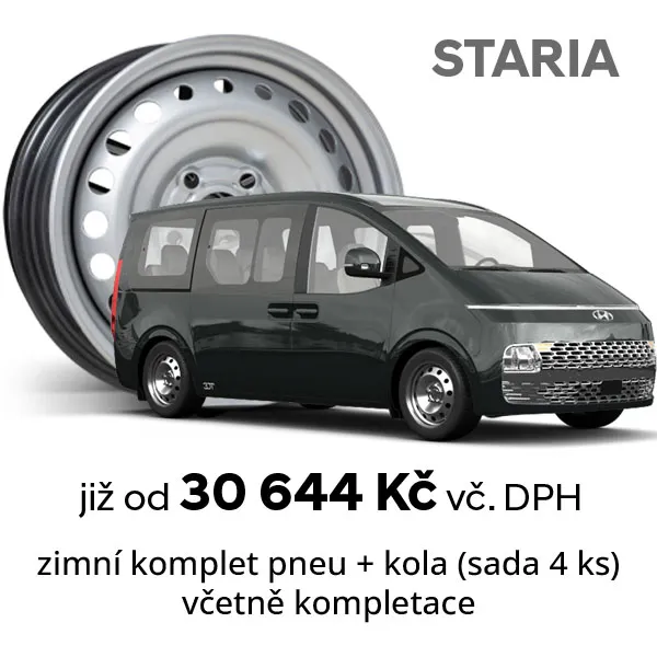 Zimní nabídka kol Hyundai STARIA - Lenner Motors