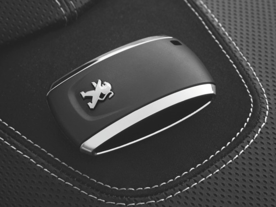 Náhradní klíč Smart Key skútr Peugeot Metropolis