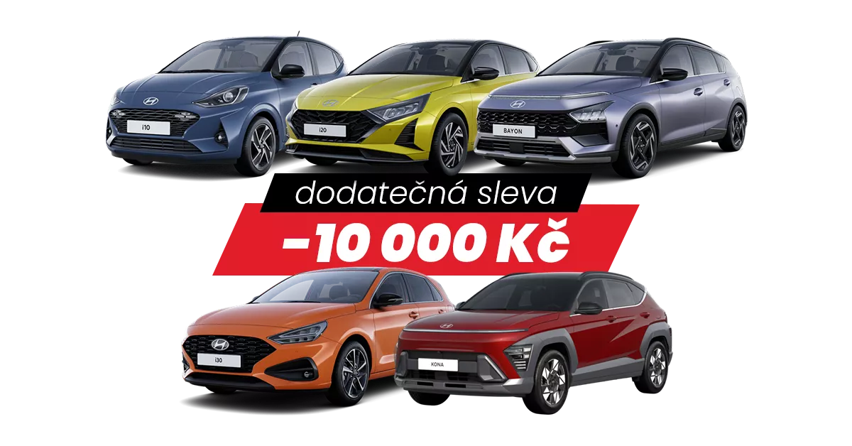 Hyundai - výprodej skladových vozů - Lenner Motors