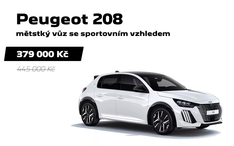 7 dní Peugeot, Peugeot 208 - Lenner Motors